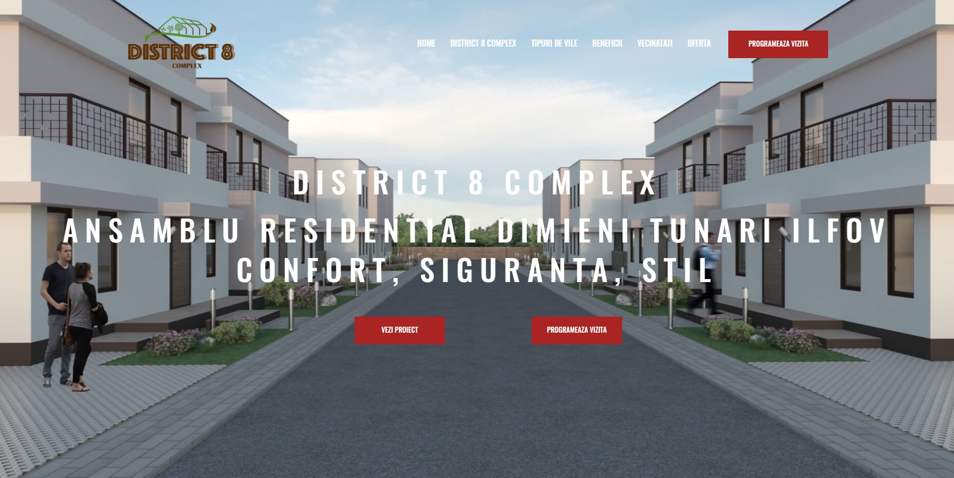 Portofoliu 14 portofoliu web design, Creare site imobiliare